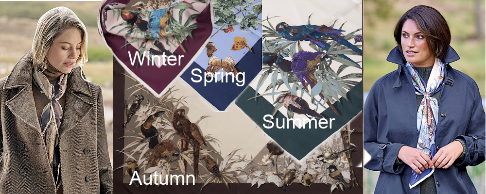 Summr silk scarves H of B