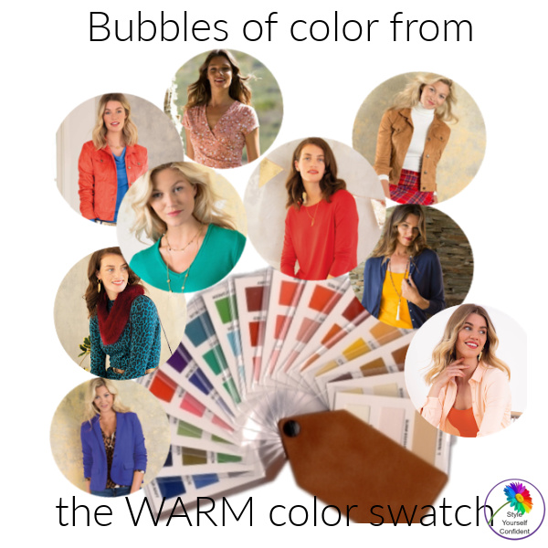 Warm Spring - you may be diluting your color palette #warm spring #color analysis  https://www.style-yourself-confident.com/warm-spring.html