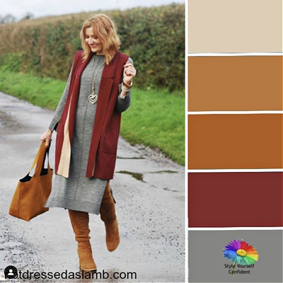 Warm Neutrals the basis of co-ordination #warmneutrals #warmcolors https://www.style-yourself-confident.com/warm-neutrals.html