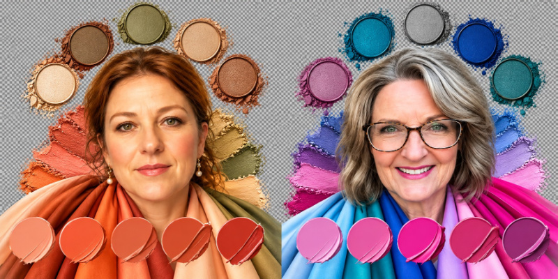 Real Women showing Warm and Cool undertones #warmorcool https://www.style-yourself-confident.com/warm-or-cool.html