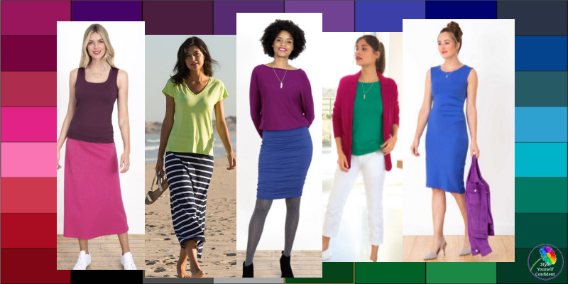 Winter color combinations #winterseason #wintercolors #wintercolorcombinations https://www.style-yourself-confident.com/winter-color-combinations.html