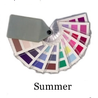 Summer color palette
