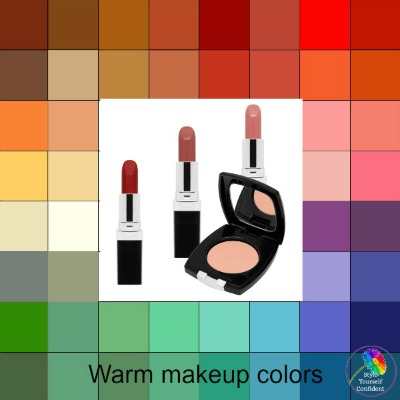 Choosing makeup colors #choosingmakeupcolors #makeup https://www.style-yourself-confident.com/choosing-makeup-colors.html