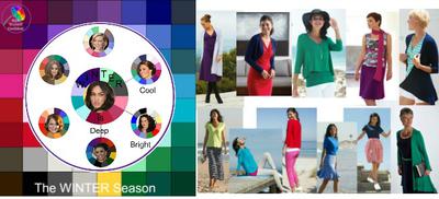 Winter is Deep Cool and Bright