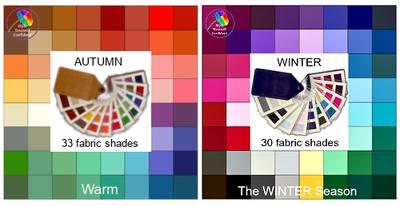 Autumn v Winter colors