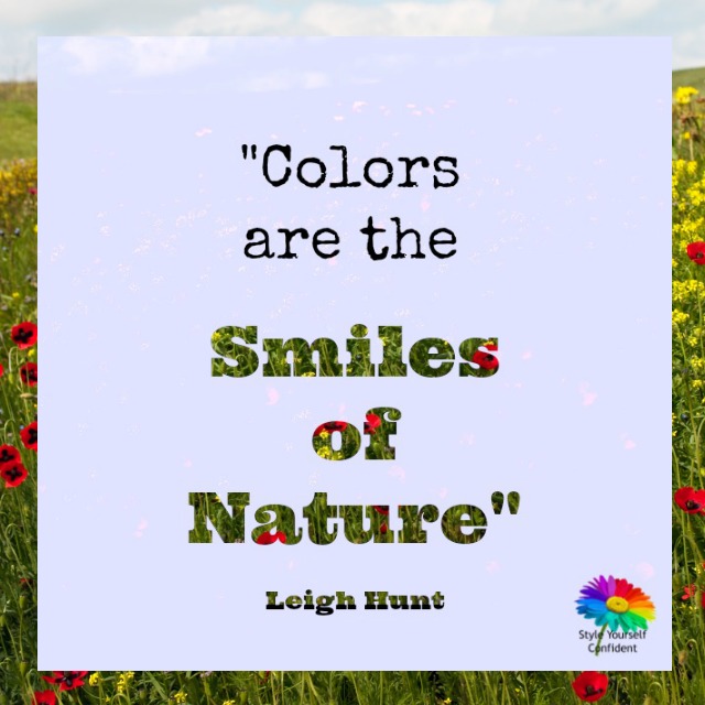 Color Analysis in Nature - nature always gets it right! https://www.style-yourself-confident.com/color-analysis-in-nature.html