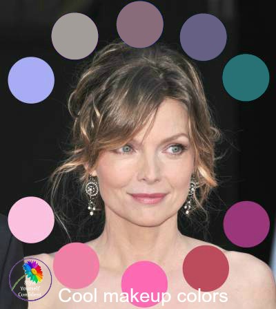 If you have a cool or blue undertone to your skin you should choose Cool makeup shades to flatter your natural coloring. #coolmakeup https://www.style-yourself-confident.com/cool-makeup.html