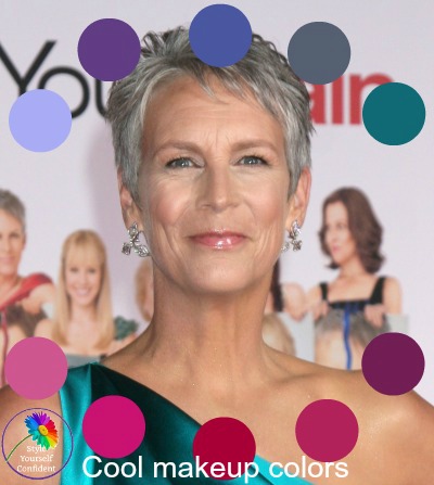 If you have a cool or blue undertone to your skin you should choose Cool makeup shades to flatter your natural coloring. #coolmakeup https://www.style-yourself-confident.com/cool-makeup.html