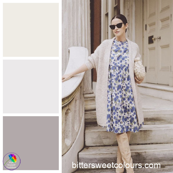 The Cool Neutrals #coolneutrals #coolcolors #neutralsforcool https://www.style-yourself-confident.com/cool-neutrals.html