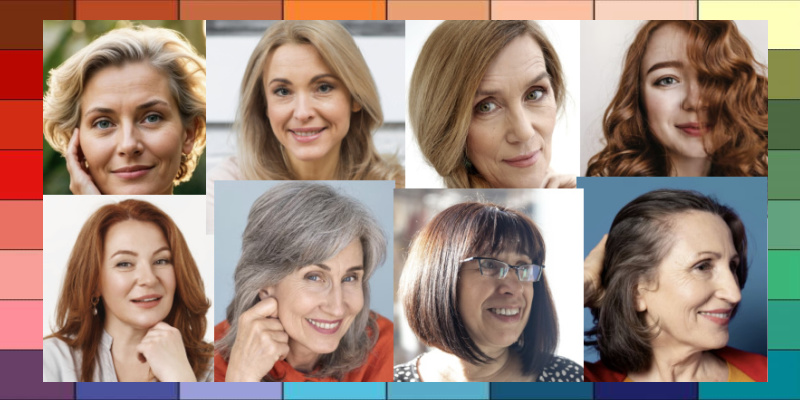 Most flattering hair col for Mature Woman #haircolorformaturewoman #maturewomanhair https://www.style-yourself-confident.com/most-flattering-hair-color-for-a-mature-woman.html