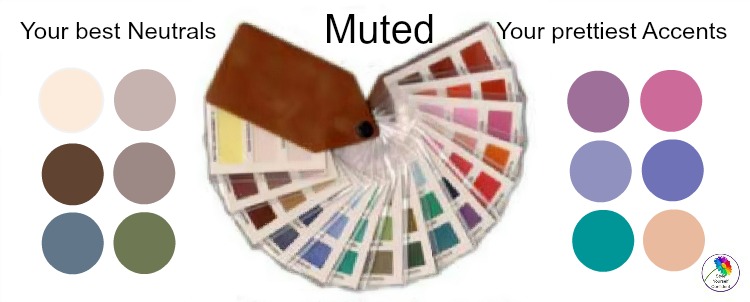 Muted tonal coloring #mutedcolors #mutedcoloring https://www.style-yourself-confident.com/muted-tonal-coloring.html