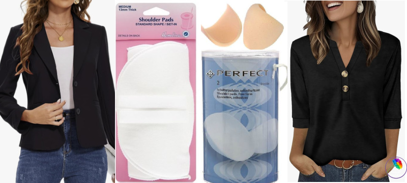 How to dress narrow shoulders and look absolutely fabulous! #howtodressnarrowshoulders #narroworslopingshoulders https://www.style-yourself-confident.com/how-dress-narrow-shoulders.html