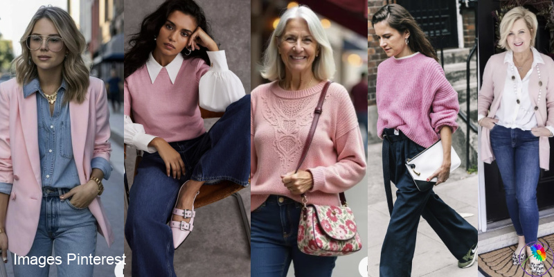 Pink wakes up Winter #pinkwakesupwinter #pinkforspring #pinkandneutrals https://www.style-yourself-confident.com/pink-wakes-up-winter.html
