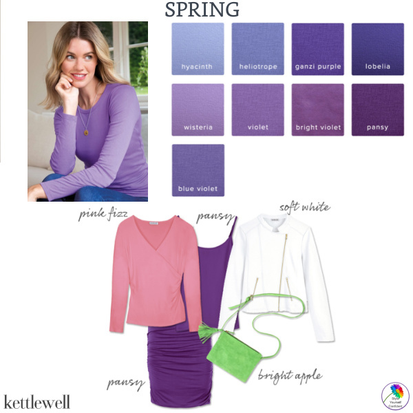 Shades of purple #shadesofpurple #purple https://www.style-yourself-confident.com/shades-of-purple.html