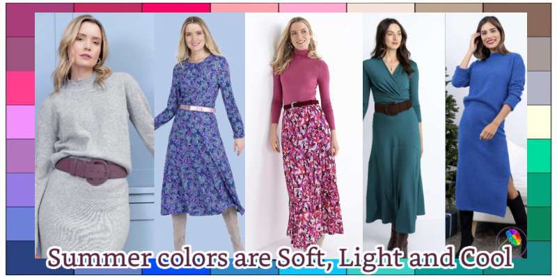 How to wear Summer colors in Winter #summercolorsinwinter #summercolors https://www.style-yourself-confident.com/summer-colors-in-winter.html