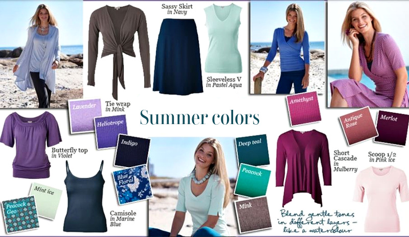 Summer colors - the prettiest season  https://www.style-yourself-confident.com/seasonal-color-analysis-summer.html