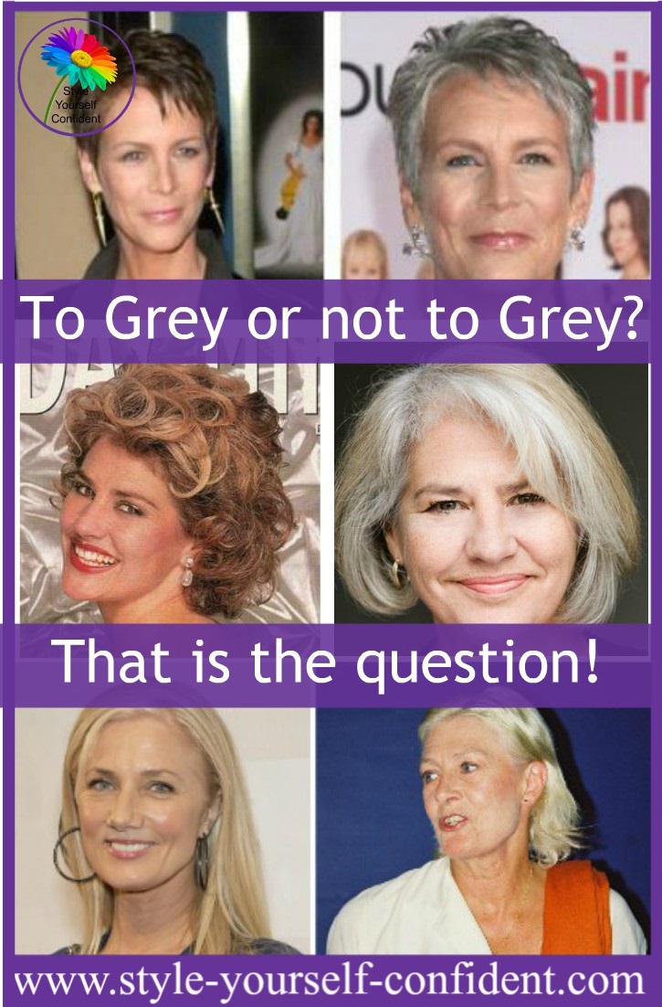 Going grey? To grey or not to grey...