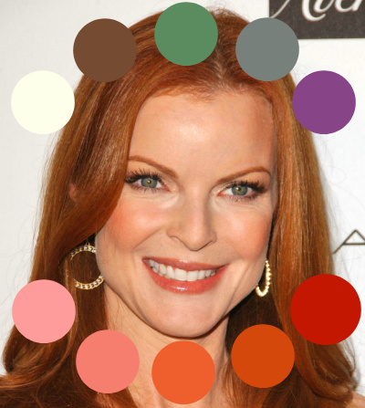 Choosing makeup colors #choosingmakeupcolors #makeup https://www.style-yourself-confident.com/choosing-makeup-colors.html