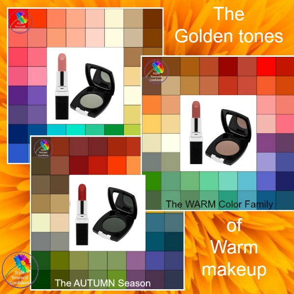 Warm makeup #warmmakeup #warmskin #warmskintone #warmcolors https://www.style-yourself-confident.com/warm-makeup.html