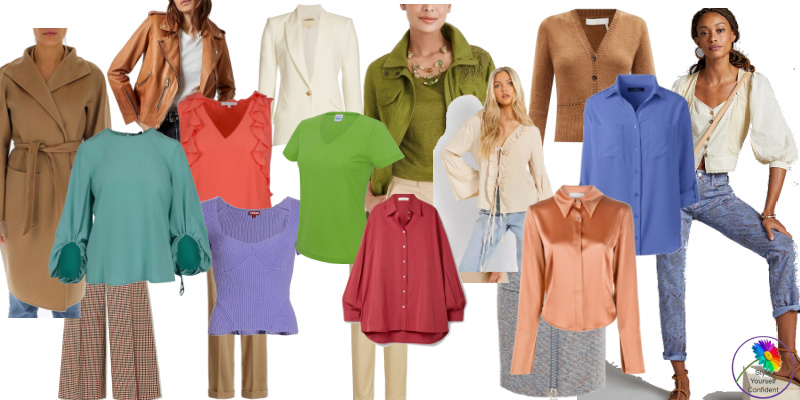 Warm Neutrals the basis of co-ordination #warmneutrals #warmcolors https://www.style-yourself-confident.com/warm-neutrals.html