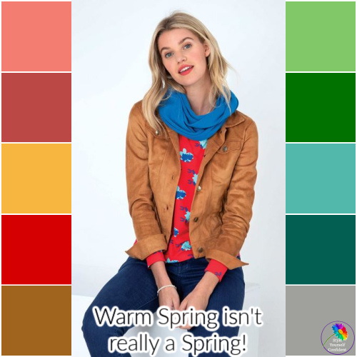 Color Me Beautiful Spring Color Chart