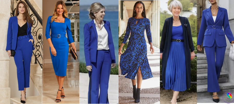How to wear cobalt blue #wearcobaltblue https://www.style-yourself-confident.com/wear-cobalt-blue.html