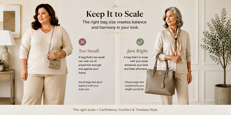 What is a Fashion Accessory? Women showing how to keep accessories to scale #whatisafashionaccessory   #keeptoscaleinfashion https://www.style-yourself-confident.com/what-is-a-fashion-accessory.html