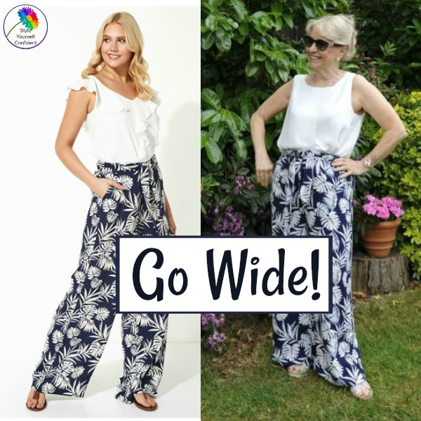 Wide leg pants #widelegpants https://www.style-yourself-confident.com/wide-leg-pants.html